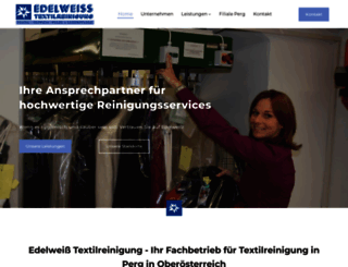 edelweiss-textilreinigung.at screenshot