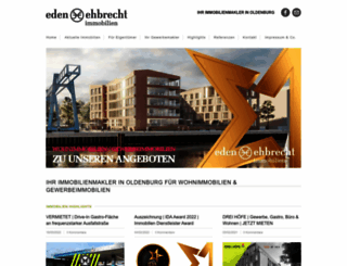 eden-ehbrecht-immobilien.de screenshot