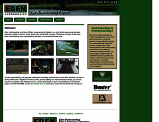 edenhydroseeding.com screenshot