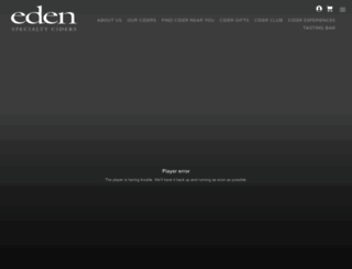 edenicedcider.com screenshot