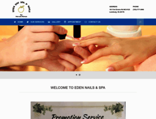 edennailspa.net screenshot