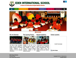 edenschool.in screenshot