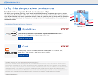 edenshoes.fr screenshot