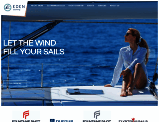 edenyachting.com screenshot
