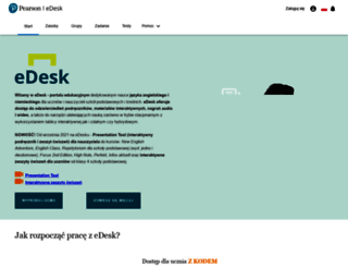 edesk.pearson.pl screenshot
