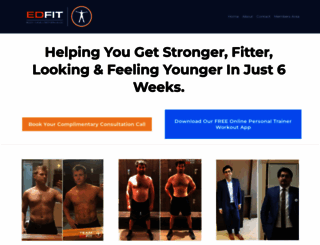 edfit.co.uk screenshot