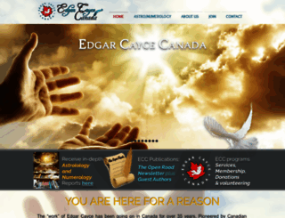 edgarcaycecanada.com screenshot