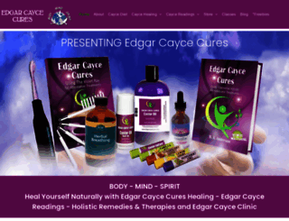 edgarcaycecures.com screenshot