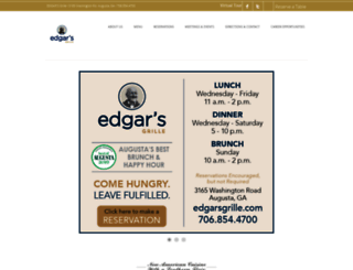 edgarsgrille.com screenshot