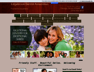edgebrookdentalassociates.com screenshot