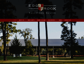 edgebrookequestriancenter.com screenshot