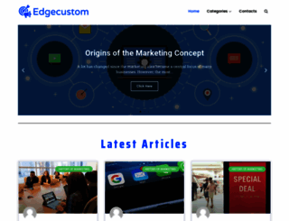 edgecustom.com.au screenshot