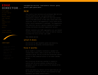 edgedirector.com screenshot