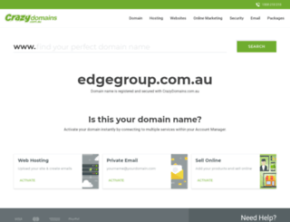 edgegroup.com.au screenshot