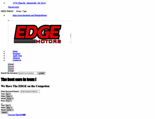 edgemotorsnc.com screenshot