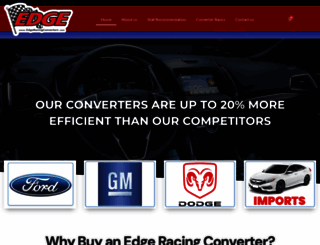 edgeracingconverters.com screenshot