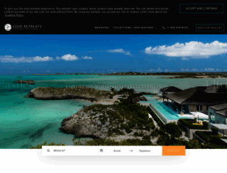 edgeretreats.com screenshot