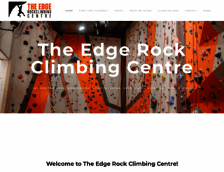 edgerockclimbing.com.au screenshot