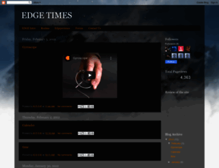 edgetimes.blogspot.com screenshot