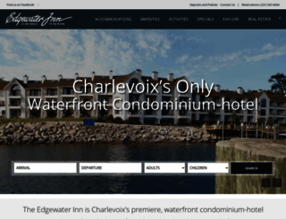 edgewater-charlevoix.com screenshot