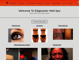 edgewatermedspa.com screenshot