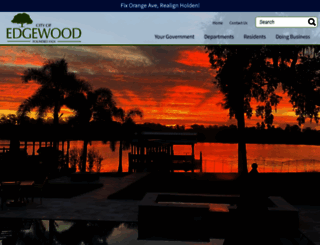 edgewood-fl.gov screenshot
