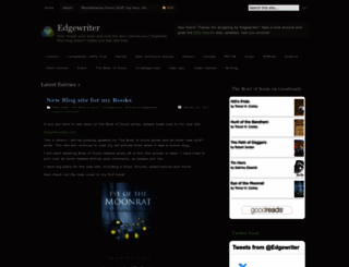 edgewriter.wordpress.com screenshot