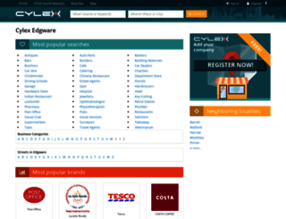 edgware.cylex-uk.co.uk screenshot