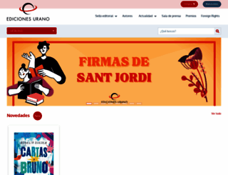 edicionesurano.com screenshot