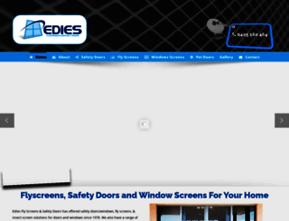 ediesflyscreens.com.au screenshot