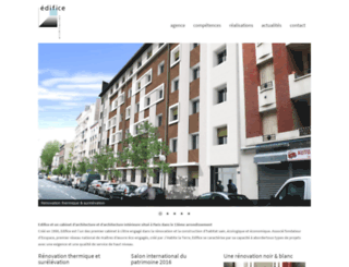 edifice-architectes.com screenshot