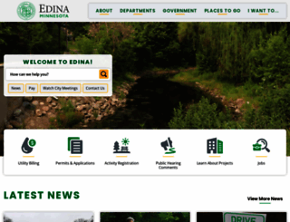 edinamn.gov screenshot