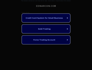 edinarcoin.com screenshot