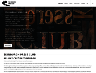 edinburghpressclub.coffee screenshot