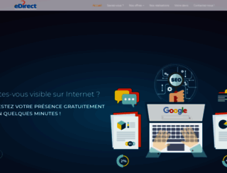 edirect-tunisie.com screenshot