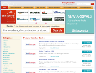 ediscounts.co.uk screenshot