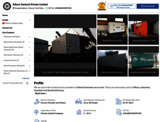edisongentech.co.in screenshot