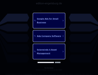 edition-engelsburg.de screenshot