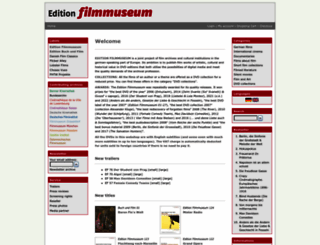 edition-filmmuseum.com screenshot