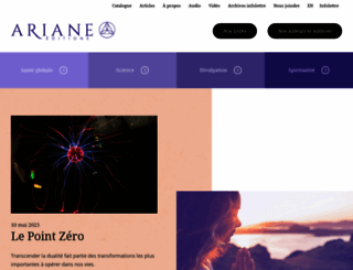 editions-ariane.com screenshot