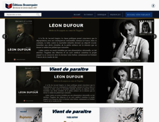 editions-beaurepaire.fr screenshot