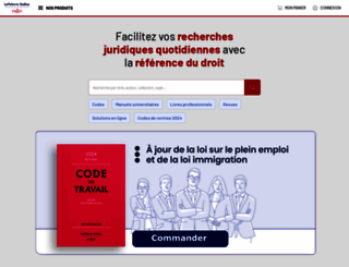 editions-dalloz.fr screenshot