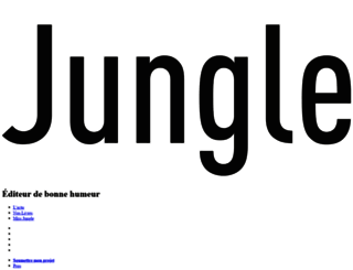 editions-jungle.com screenshot