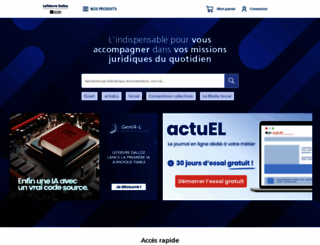 editions-legislatives.fr screenshot
