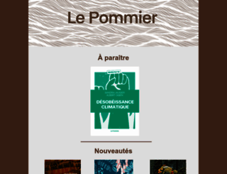 editions-lepommier.fr screenshot
