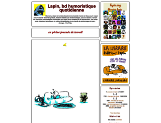 editions.lapin.org screenshot