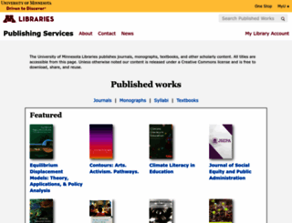 editions.lib.umn.edu screenshot