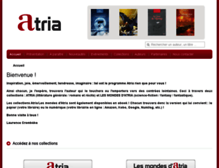 editionsatria.com screenshot