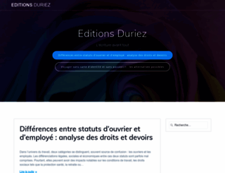 editionsduriez.fr screenshot