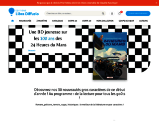 editionslibradiffusio.fr screenshot